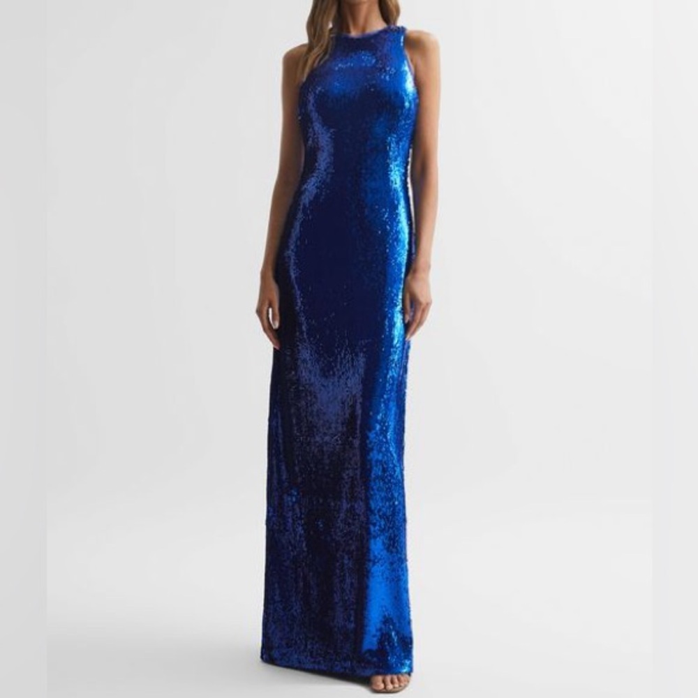 Reiss | Hasia Sequin Maxi Dress